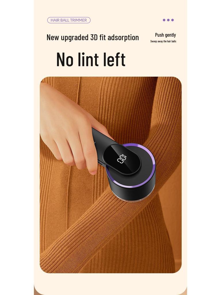 Wiederaufladbarer Fusselrasierer: Sicherer Pulloverreiniger, Fusselentferner und Stoffrasierer für Kleidung