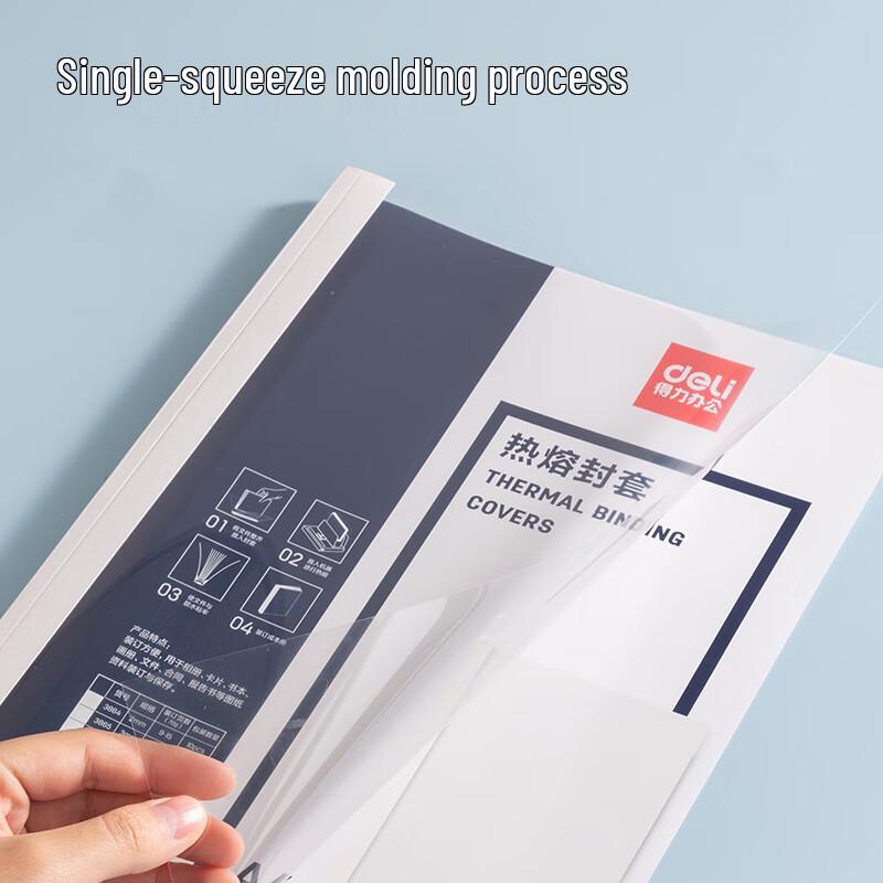 Deli 3869 A4 Thermal Binding Covers CN Plug (adapter Included)