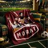 Morat Music Cover Art Throws Blanket Flannel Blankets Plush for Couch Bed Gifts for Men Women Travel Picnic Blanket Christmas Fan Gifts