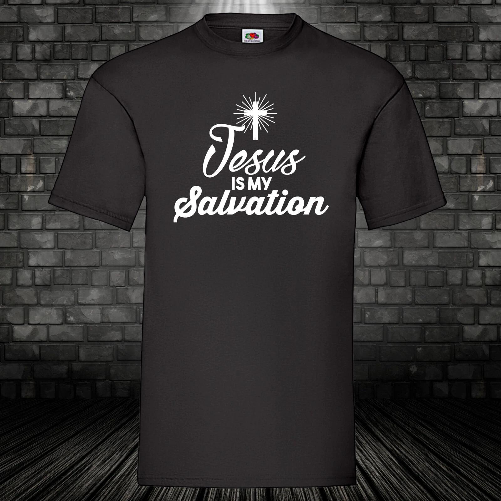 Jesus is my Salvation Shirt Jesus Christ T-Shirt Cult Superstar Funshirt S-5XL M