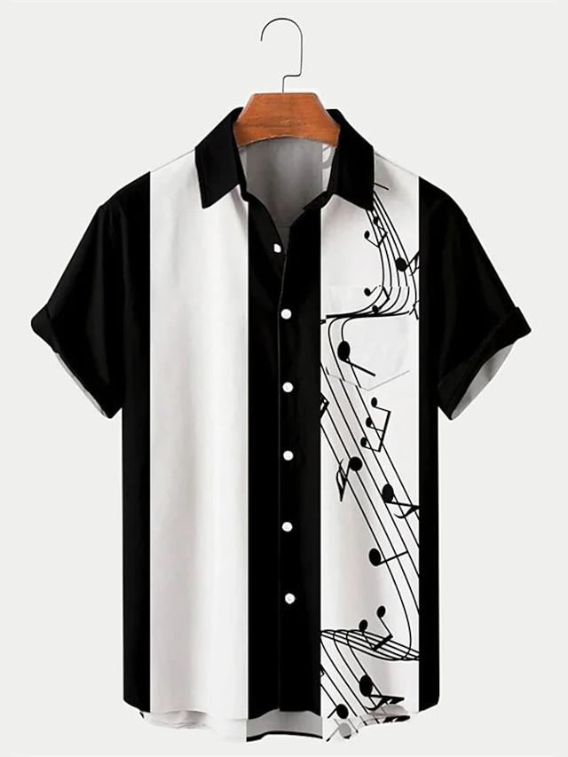 

Музыкальные ноты 3D печатные лацканы мужские рубашки для мужчин/женщин повседневная мода длинные рукава рубашки уличная одежда на пуговицах свободные унисекс одежда 5XL