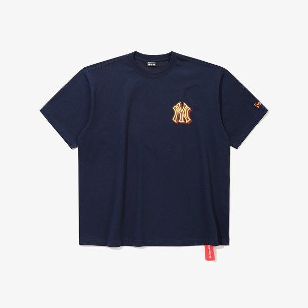 

New Era Mlb New York Yankees World Series Neon T shirT Team Navy 15147508 NAVY/L