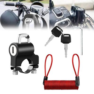 Helmet Lock Motorcycle Helmet Lock With Rope 5×4.5cm