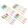 5PCS Multiple Color Balsa Wood Fishing Float Bobber Bite Indicator Angling Equipment