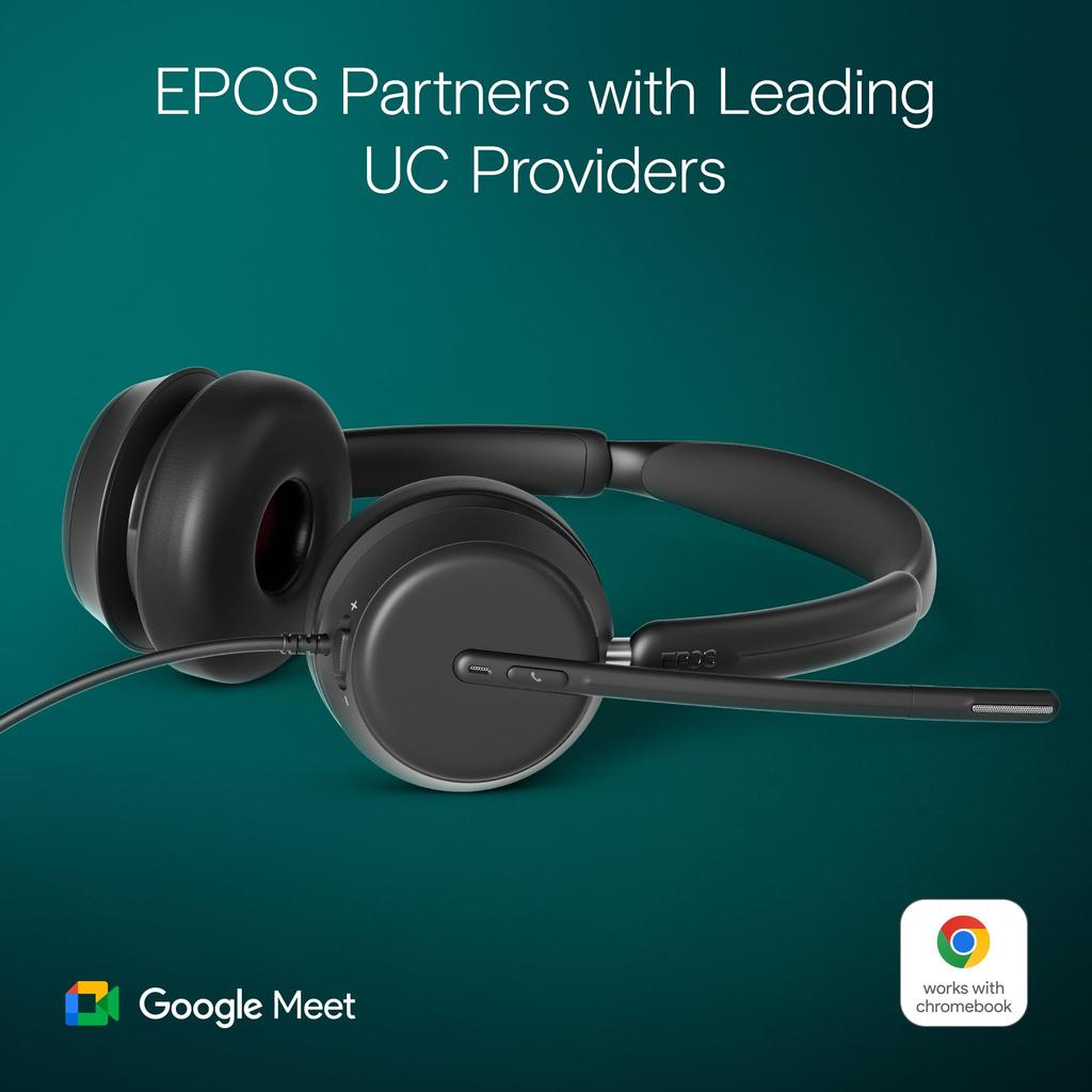 EPOS Impact 860 USB-C Binaural Headset for OpenOffice