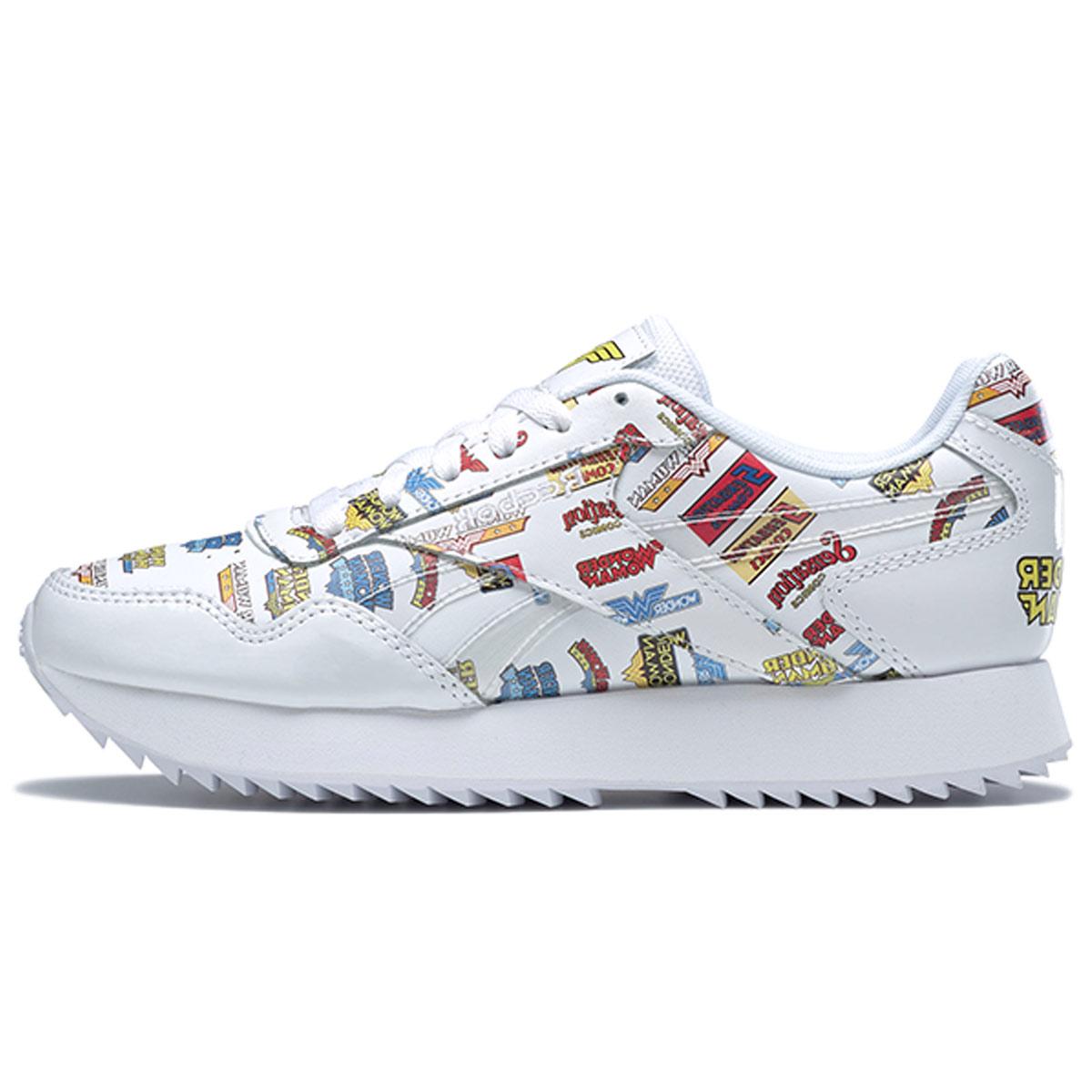 

Reebok Royal Glide Casual Shoes Women s Low top White/Blue/Red/Yellow H04830 36