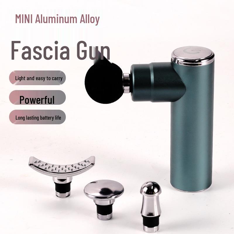 

Silent Mini High-Frequency Muscle Relaxation Fascia Gun Massager синій/глибокий