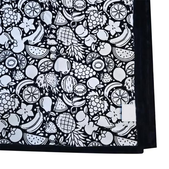 DIY Fargeleggingspledd 50" x 60" Sofapledd Vaskbart Fargelegg Ditt Eget Pledd Kunstprosjekt for Hjemmeinnredning Feriegaver Festaktivitet