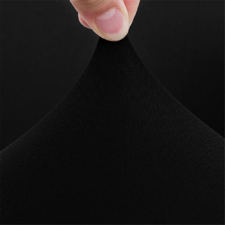 Protective Elastic Chair Cover Soft Milk Silk Fabric Universal Modern Aesthetic Armless Curved Shell Chair Slipcovers