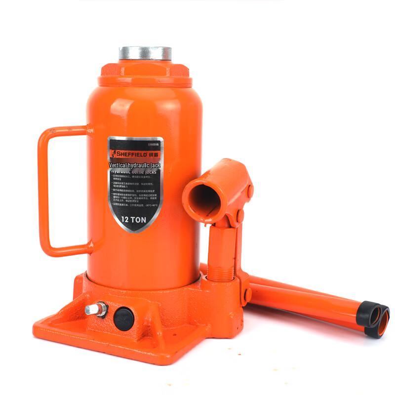 Steel Shield 12-Ton Vertical Hydraulic Jack