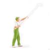 1:64 Scale Miniature Painter Figures Collection for DIY Projects