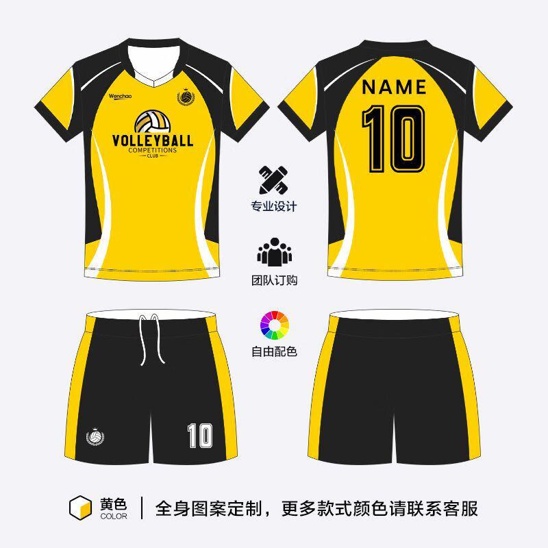 Camisa de Voleibol Personalizável de Manga Curta Unissex