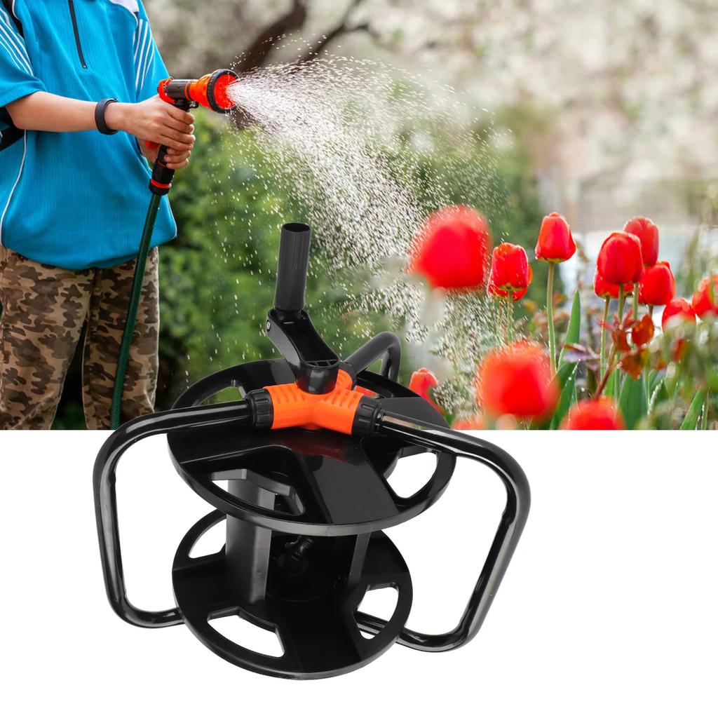 Hose Reel Single Arm Hose Reel Hose Reel Water Pipe Storage Rack ABS Single Arm Tool for Garden Car Washing Watering Pipe Reel