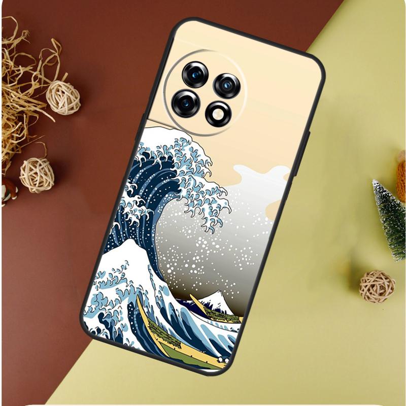 Great Wave off Kanagawa Japan For OnePlus 13 13R 12 12R 11 9 10 Pro 8T 9RT 10T 10R N20 N30 Nord CE 2 3 4 Lite Phone Case