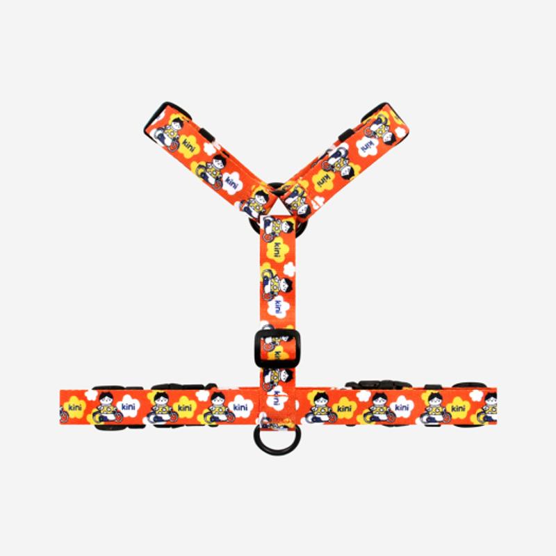 KINIKINI REITER-DODO-GESCHIRR-ORANGE