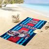 Martini Custom Name Print Beach Towel Large Soft Quick Dry Towel For Beach Camping Swimming