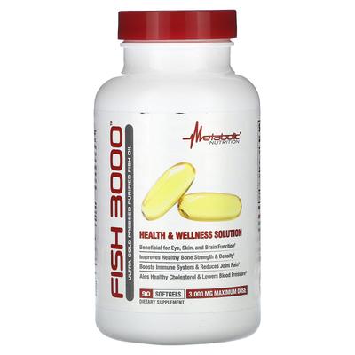 Fish 3000, 90 Softgels (1,000 Mg Per Softgel)