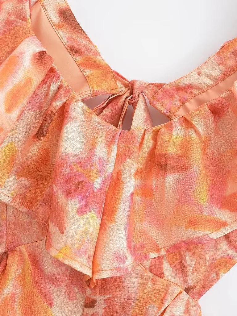 2023 Summer New Layered Midi Dress for Women