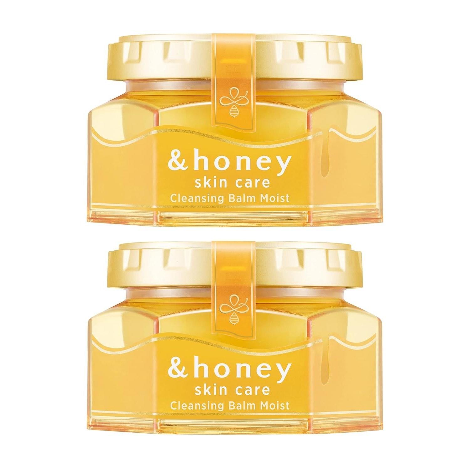 honey Cleansing Balm Moist 90g Set 2 (No Double Required) Cream