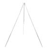 4 Section Campfire Tripod Portable Aluminum Alloy Hanging Pot Tripod for Outdoor