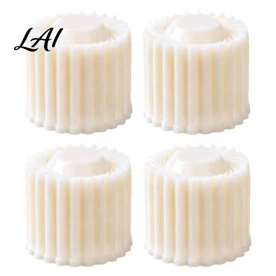 Detachable Dough Press Sunflower Pattern Round Mooncake Mold Hand Double Ended Plastic Pastry Easy Clean Baking Tool Embosser for Homemade