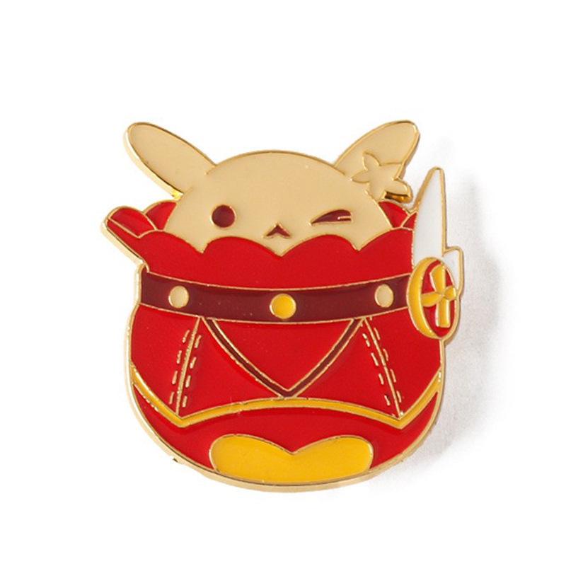 Genshin Impact Xiao & Tartaglia Mask Keychain, Venti & Hu Tao Pendant Necklace, Anime Accessories