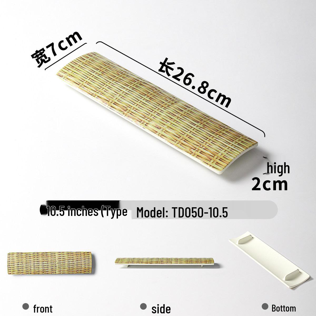 Xiangyuan Mei Melamine Snowflake Beef & Sushi Plates - Creative Mountain Wild Style for Hot Pot Restaurants