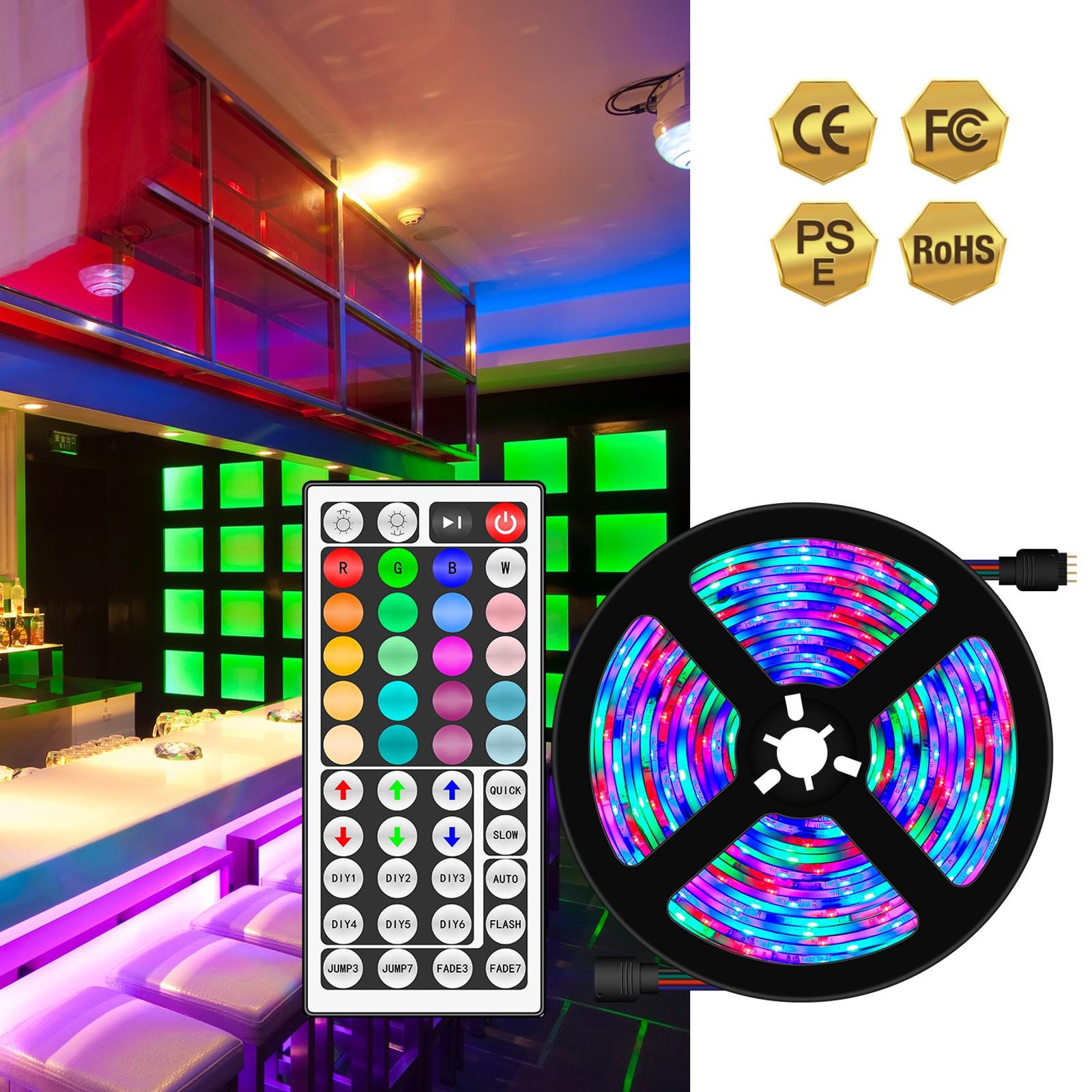 

Светодиодные ленты 2835RGB, меняющие цвет, освещают полосу для украшения дома 5M