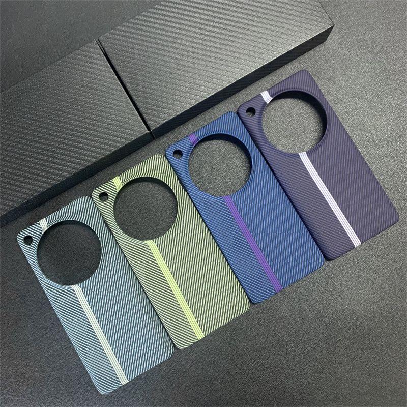 Für OPPO Find X7 Ultra Hülle Harte Kohlefaser Schlanke Schutz-Rückabdeckung Hüllen Für OPPO Find X7 X6 Pro X7Ultra X 7 6 Handyhülle
