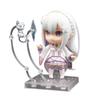 Re:Zero Emilia 751 Q Version Nendoroid Posable Anime Figure With Face Swap Toys Cute Doll Collectible Desktop Decoration Gifts
