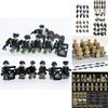 Special Forces Mini Action Figures Complete Set Of 12 With Movable Joints And Weapons