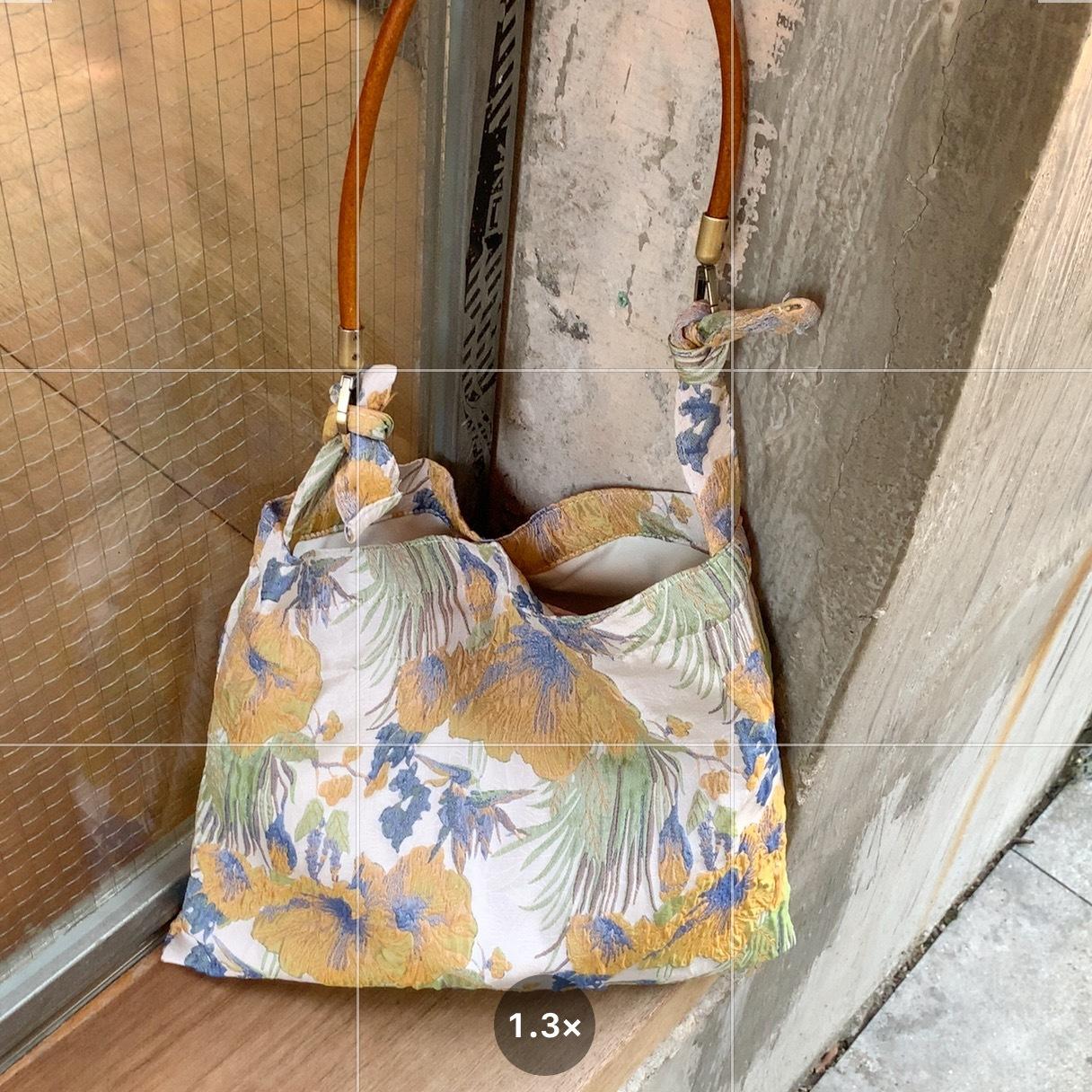 

Новая сумка через плечо из жаккардовой ткани в стиле ретро, повседневная атласная сумка через плечо