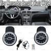 Car LED Front Dashboard AC Air Condition Vent Outlet Turbo Interior Trim For Mercedes Benz C Class W204 W205