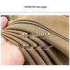 ROMON Men's Long Sleeve Double Stripe Lapel POLO Shirt