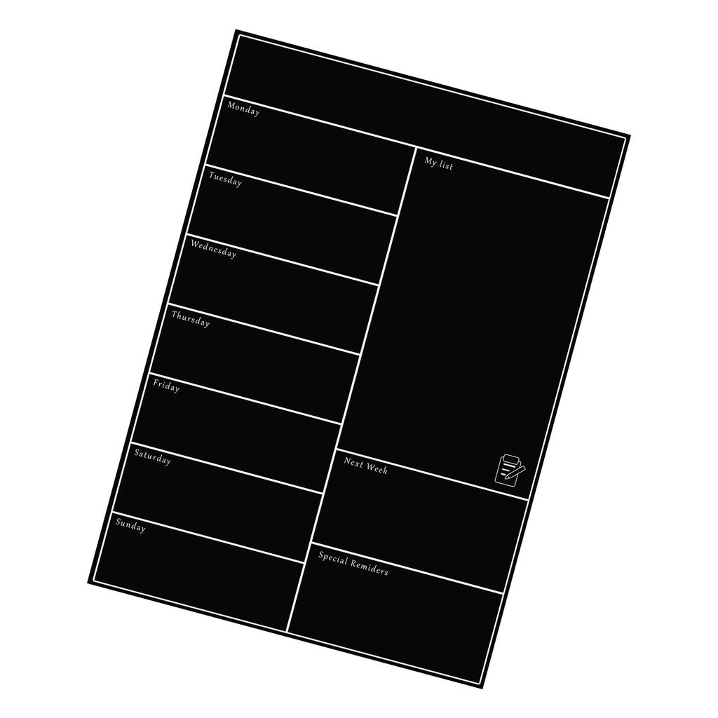 Magnetic Calendar for Fridge Magnetic Whiteboard Fridge Calendar Weekly Planner Erasable Magnetic Fridge Message Board