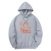 Happy Welsh Corgi Hoodie Gray