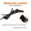 2-in-1 40*2 Bicolor Led Strobe Lights For Auto Emergency Warning Lamp Traffic Advisor Fireman Windshield Bar Flashlight 12V 24V