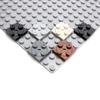 MOC Brick Assembles Particles Turntable 2x2 Plate Top+Base Compatible with 3679+3680 Building Blocks Tech Parts DIY Toys For Kid