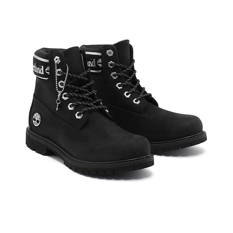Timberland 6 Inch High Work Boots Wide Fit Women boots Black A41CXW