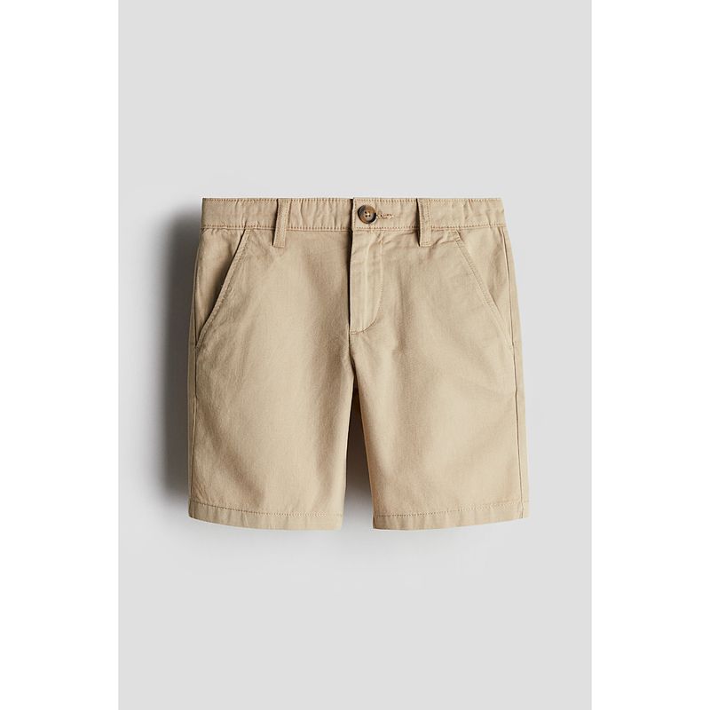 

HM Children s Clothing Boys Pants 2025 Summer New British Style Cotton Elastic Waist Straight Shorts 1270438