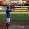 Alloy Steel Baseball Swings Trainer With 50 Feet Retractable Rope And Ball For Backyard Practice And Skill Improvement