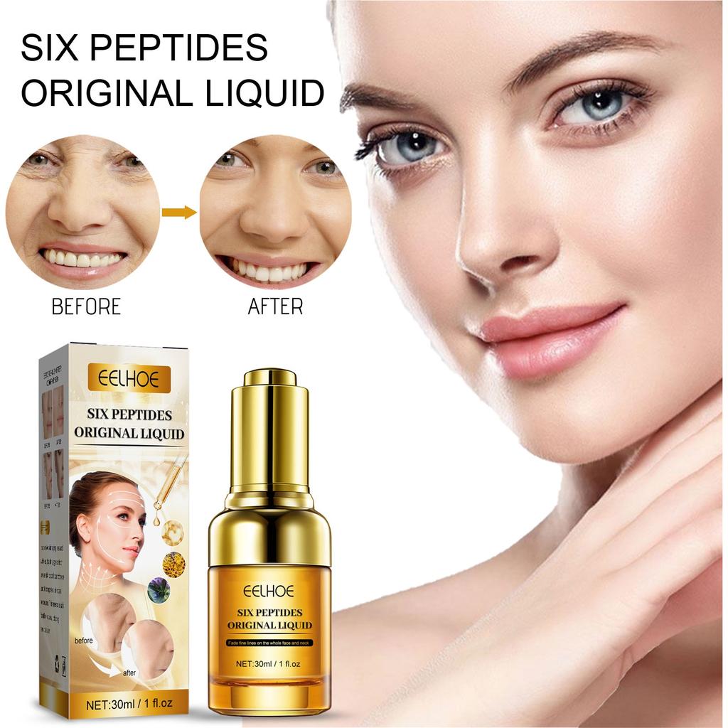 Anti-Aging Hexapeptide Serum Hydrating 30ml Wrinkle Reduction Face Serum