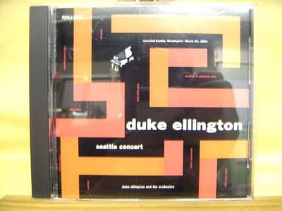 CD DUKE ELLINGTON - Duke Ellington Seattle Concert Japan Jazz Used