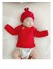 Unisex Baby Cotton Half-Sleeve Top & Hat Set - Newborn, Tagless, All-Season