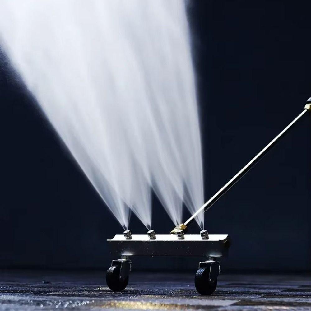 Stainless Steel Car Chassis Washer 4 Nozzle Design Undercarriage Cleaner Patios Cleaning