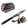 Fishing Combos Full Kit with Mini Spinning Fishing Rod Reel  Fishing Line Lures Accessories
