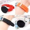 Schnellverschluss Wasserdichtes Silikon Smartwatch Armband 16-28mm