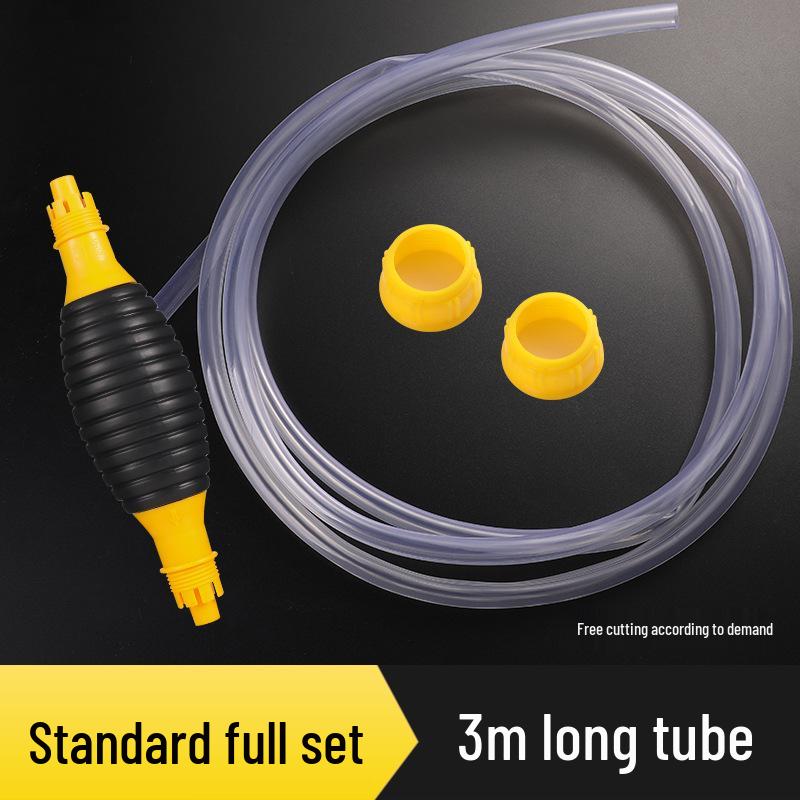 Manual Fuel Tank Siphon with Urea Deflector for Cars and Trucks