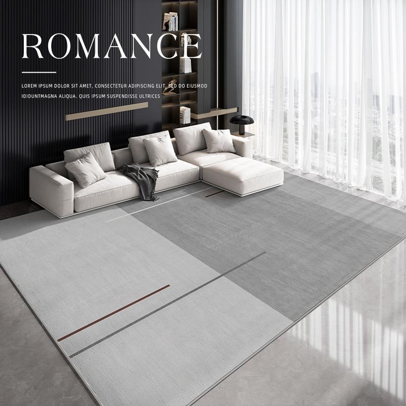 Crystal Velvet Carpet Living Room DirtResistant And Easy To Take Care Of Foot Mats Light Luxury Large Area Full Of Coffee Table Blankets