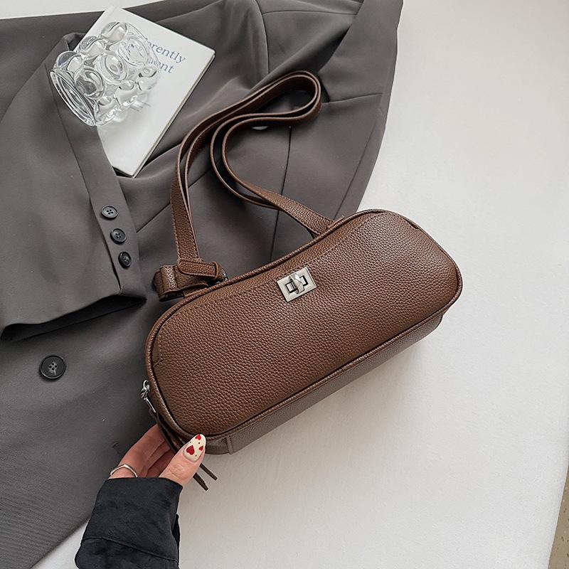 2025 Summer Niche Shoulder Bag Fashion Commuter Handbag Korean Simple Casual Underarm Bag Women's Bag
